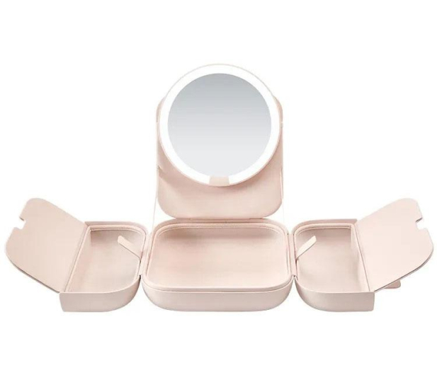 Amiro AMIRO Lusterko CubeS Magnetic Bag Różowe - 1483336 - zdjęcie